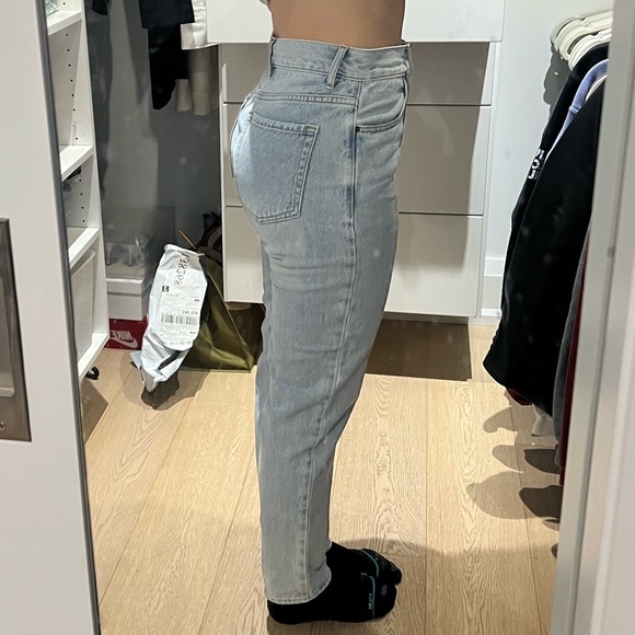 Pacsun Ultra High Rise Slim Light Wash - Picture 3 of 5